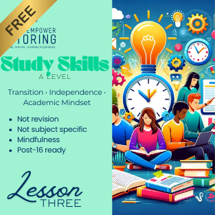 Study skills lesson resource sample