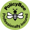 PolicyBee professional insurance badge